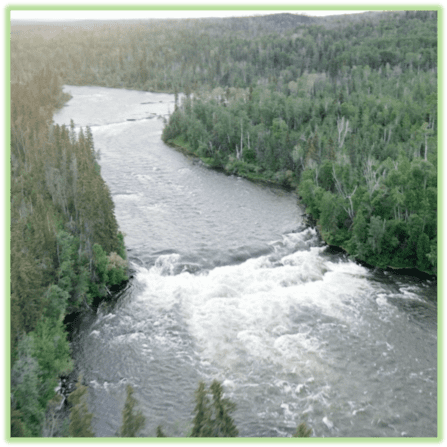 Fishing on the banks of the Churchill River, Sask, CA T-Shirt by